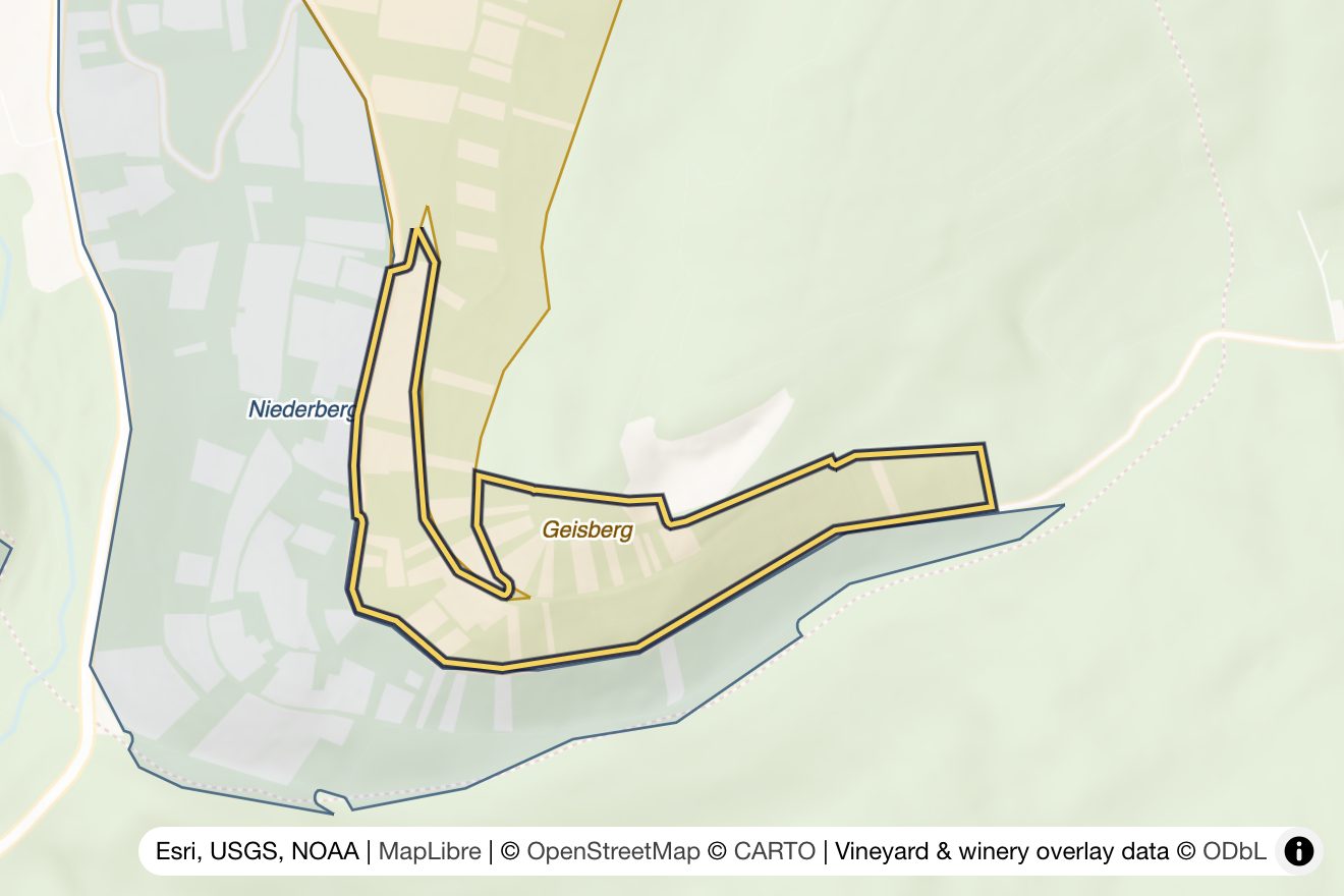 Map of Geisberg