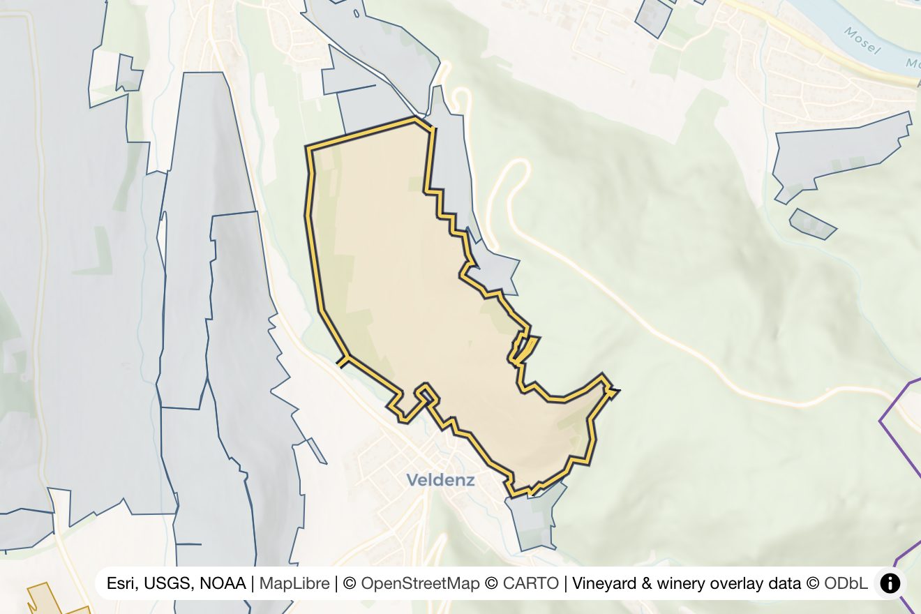 Map of Kirchberg