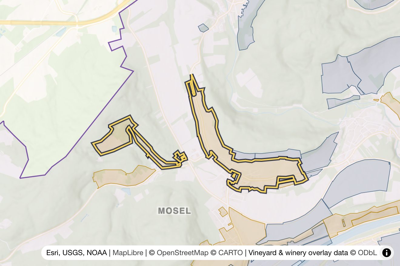 Map of Rosenberg