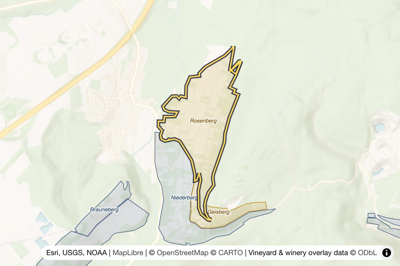 Map of Rosenberg