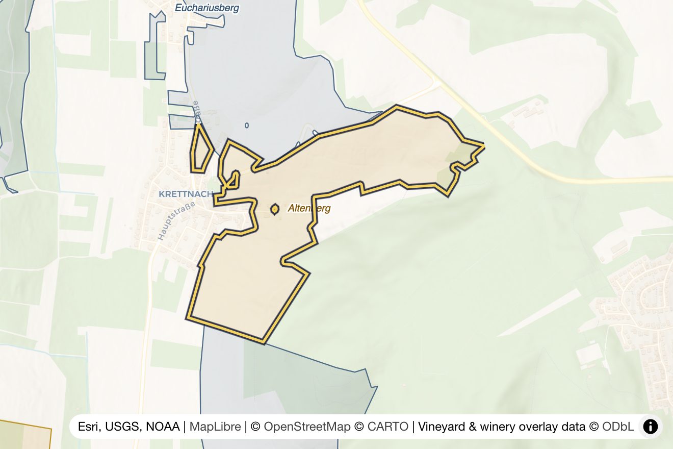 Map of Altenberg
