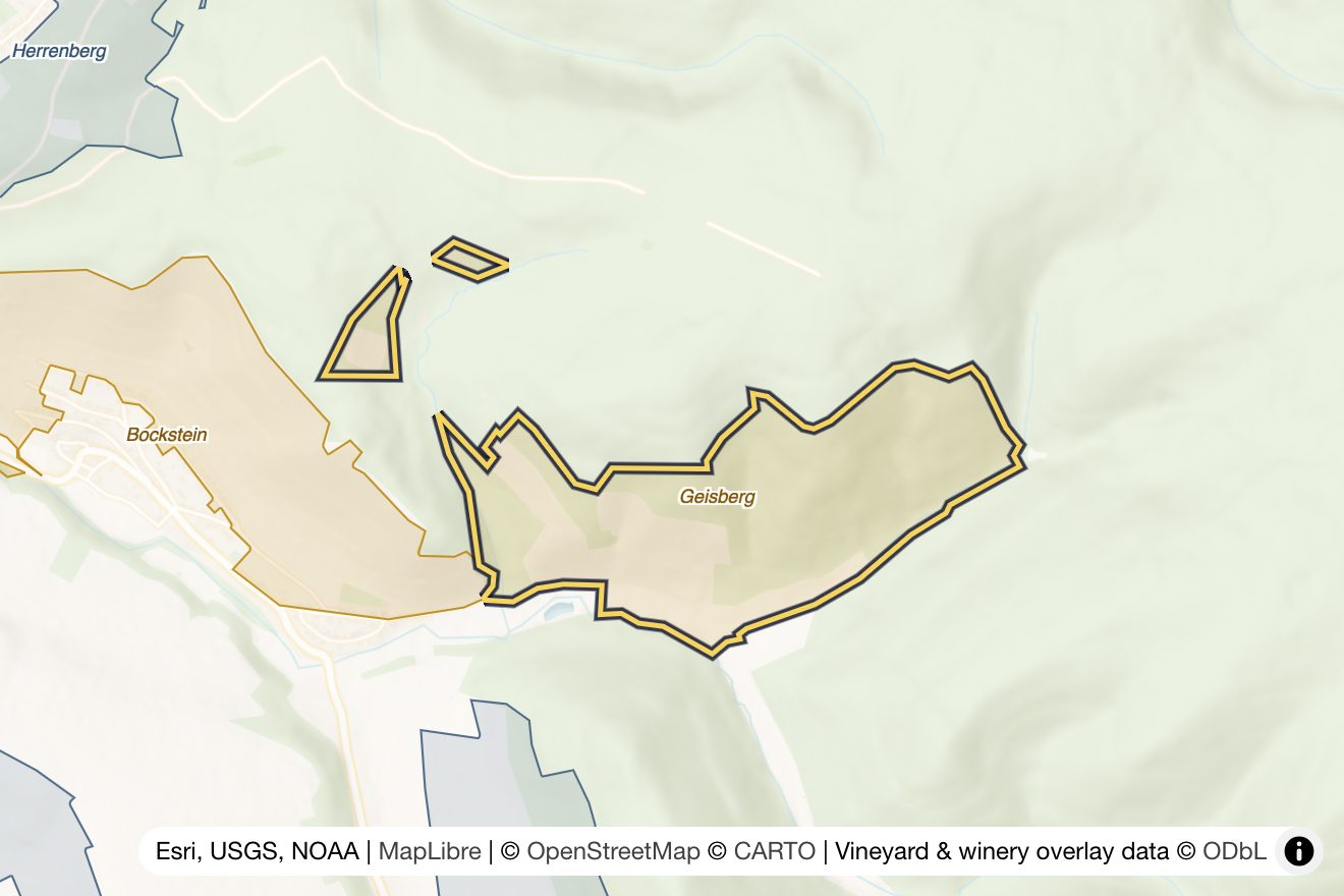 Map of Geisberg