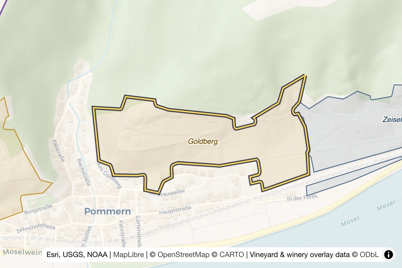 Map of Goldberg