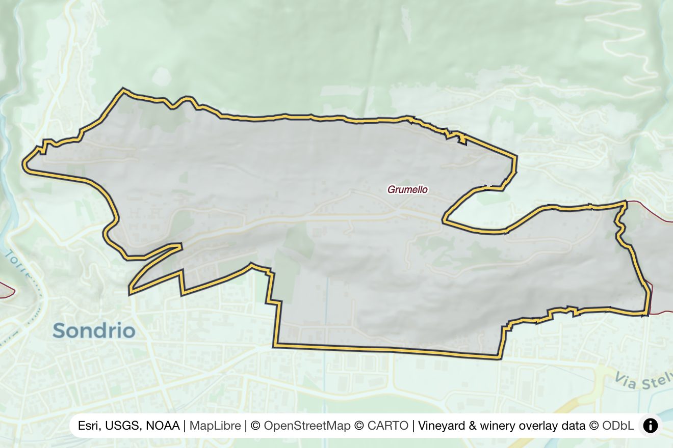 Map of Grumello