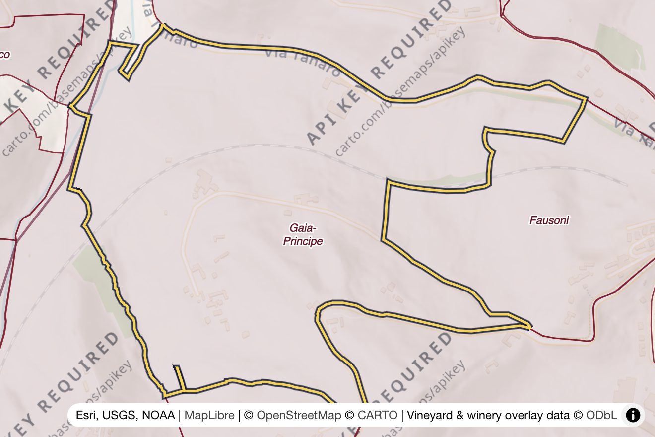 Map of Gaia-Principe