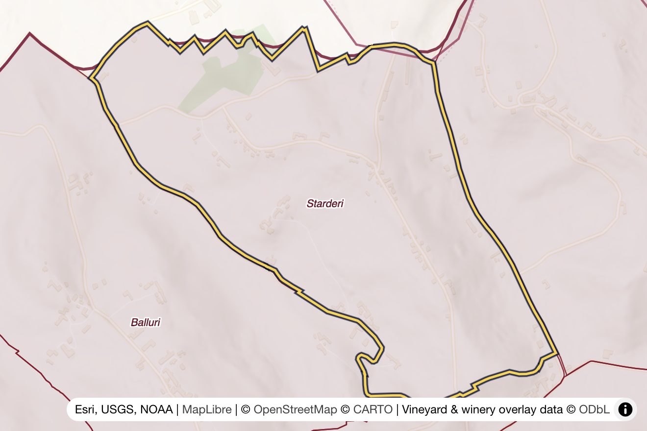 Map of Starderi
