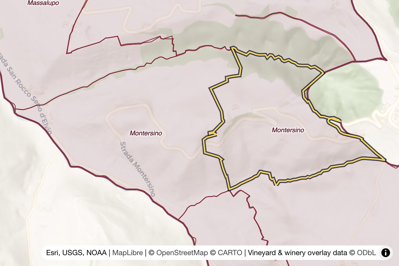 Map of Montersino