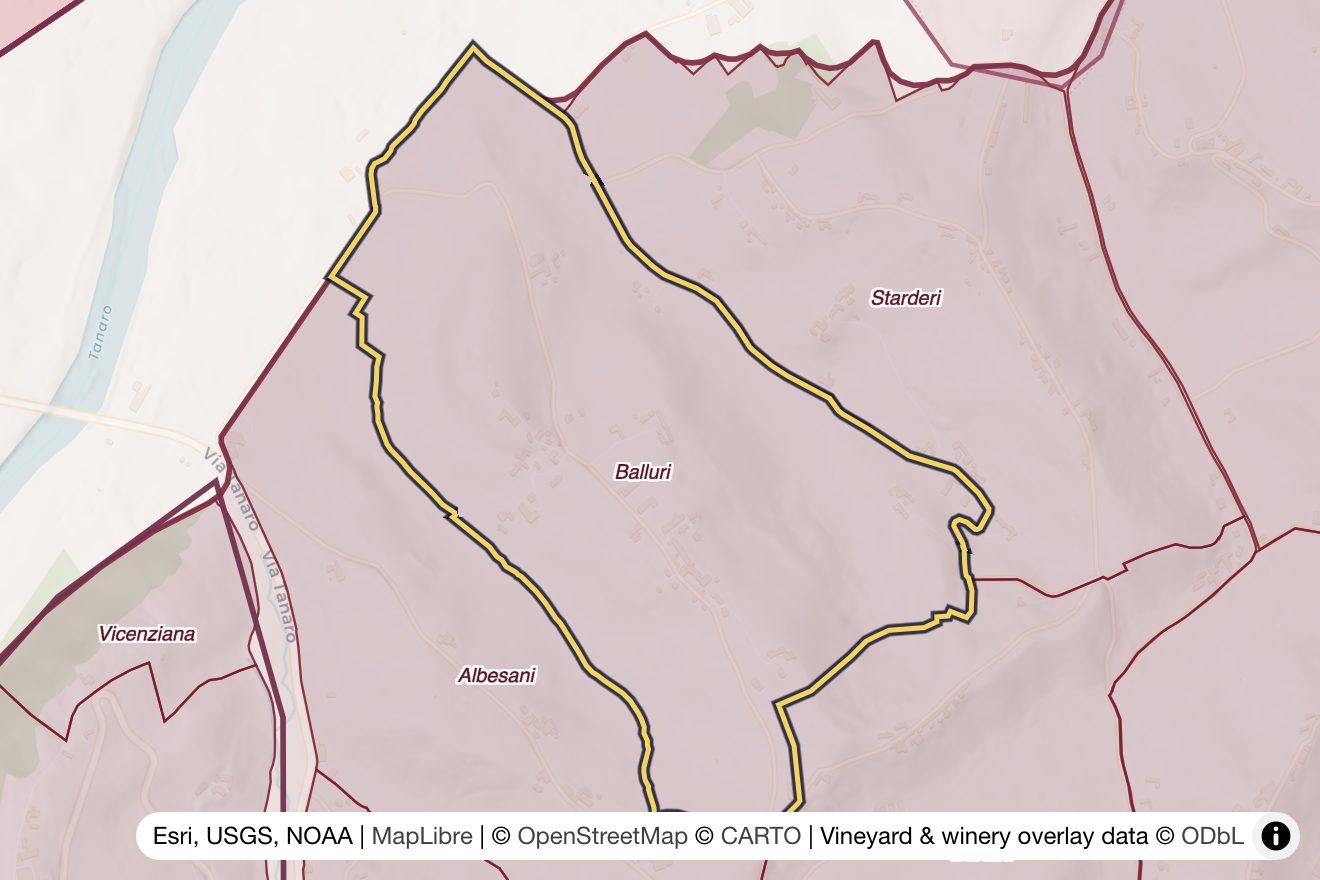 Map of Balluri