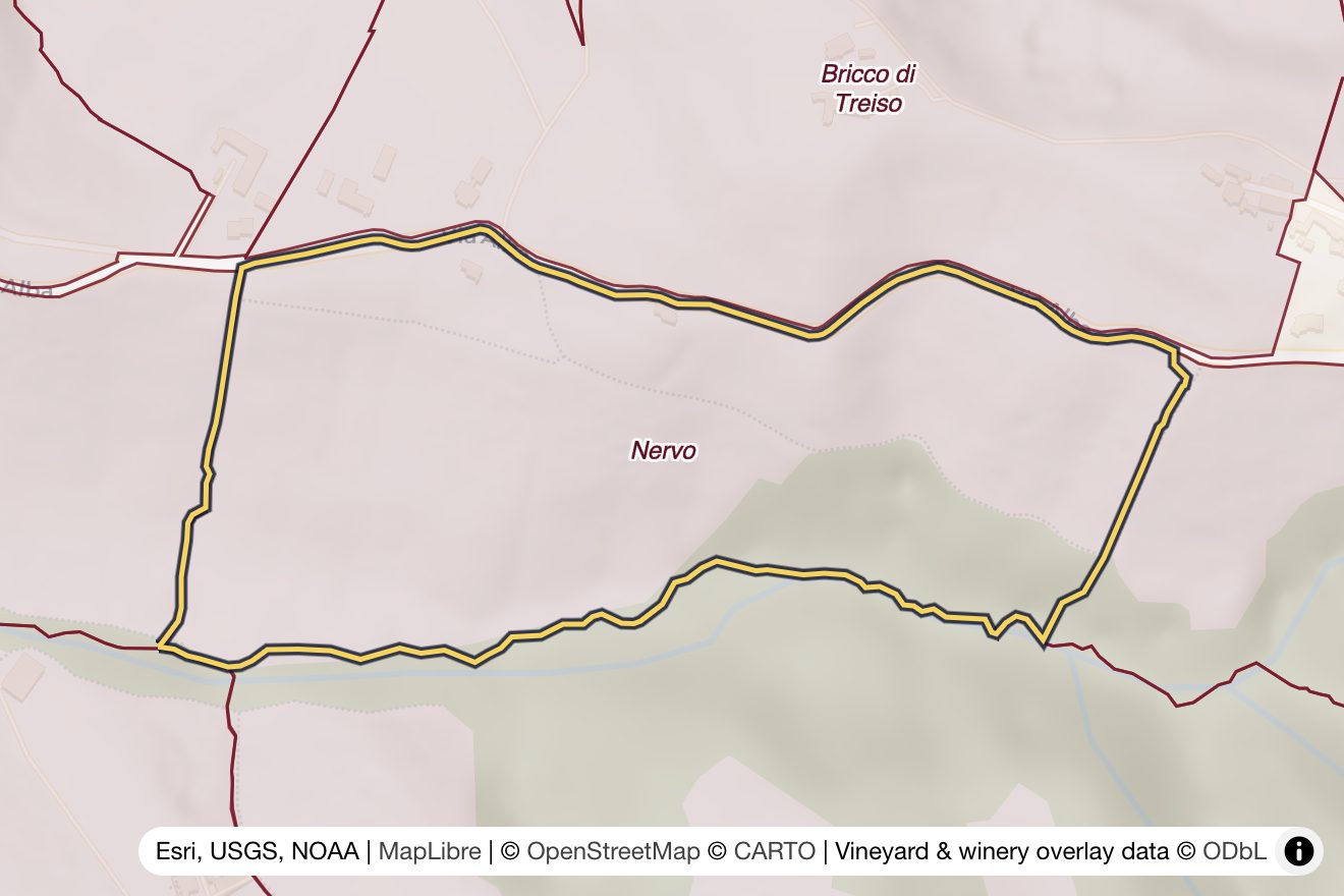 Map of Nervo
