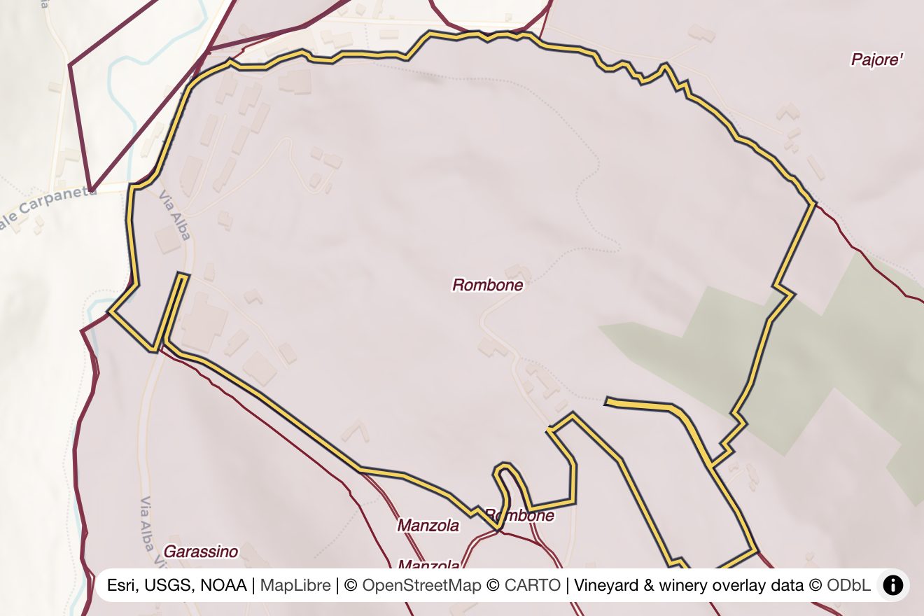 Map of Rombone