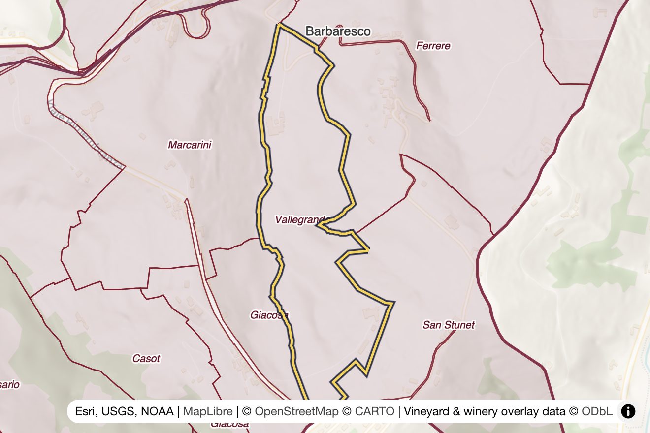 Map of Vallegrande