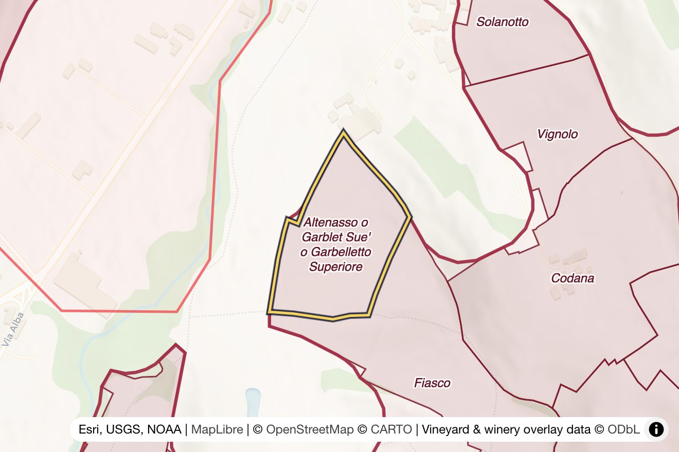 Map of Altenasso