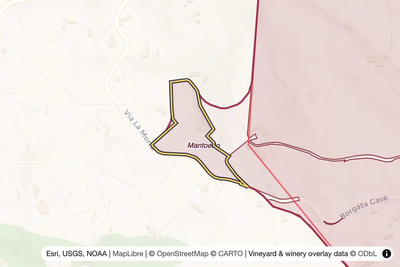 Map of Mantoetto