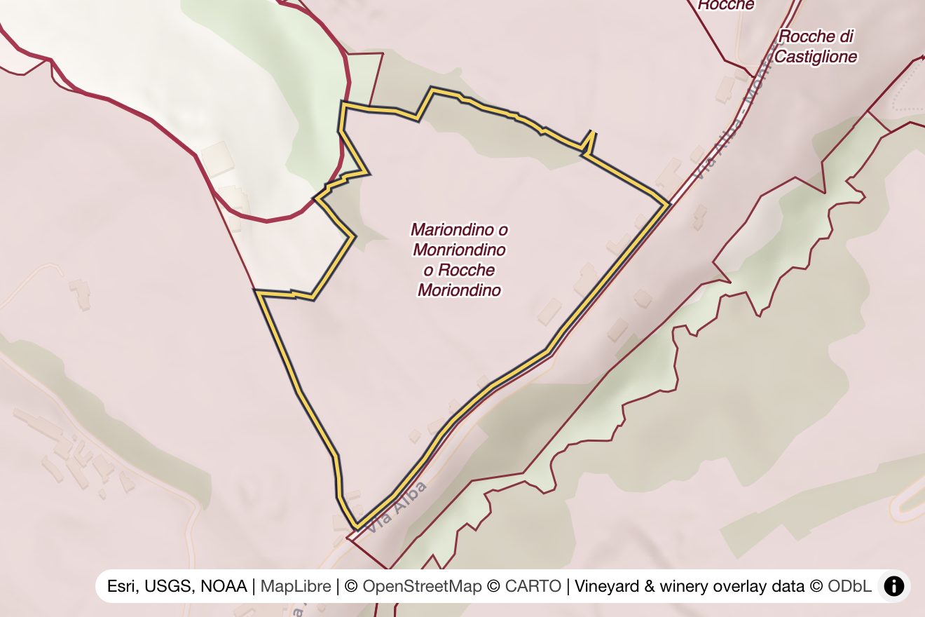 Map of Mariondino