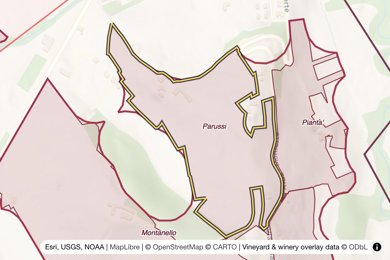 Map of Parussi
