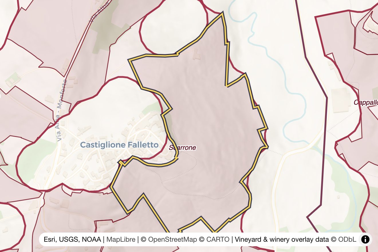 Map of Scarrone