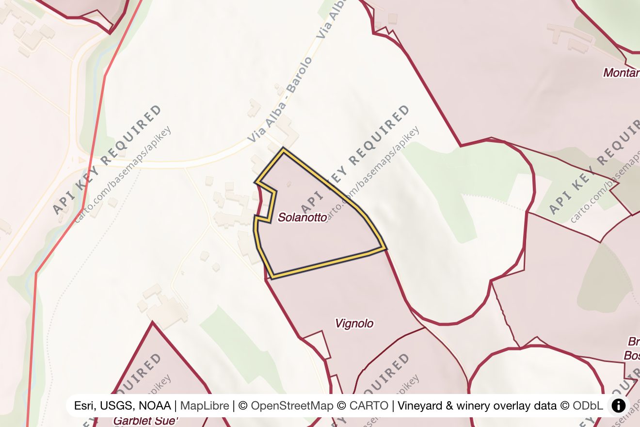 Map of Solanotto
