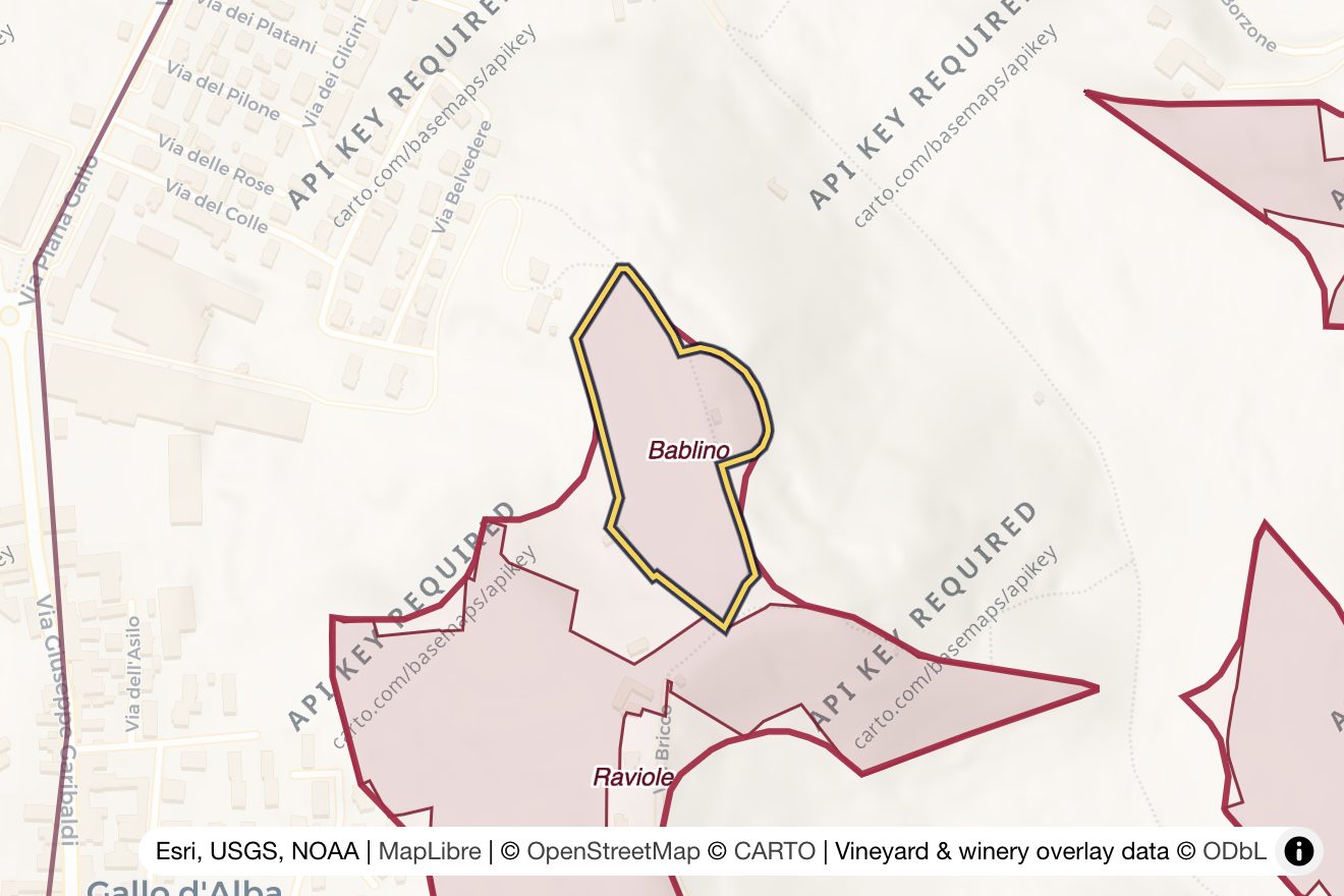 Map of Bablino