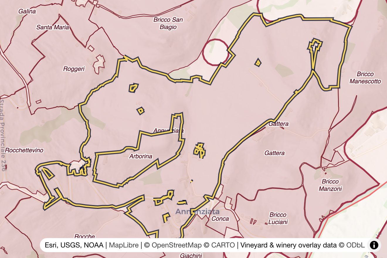 Map of Annunziata
