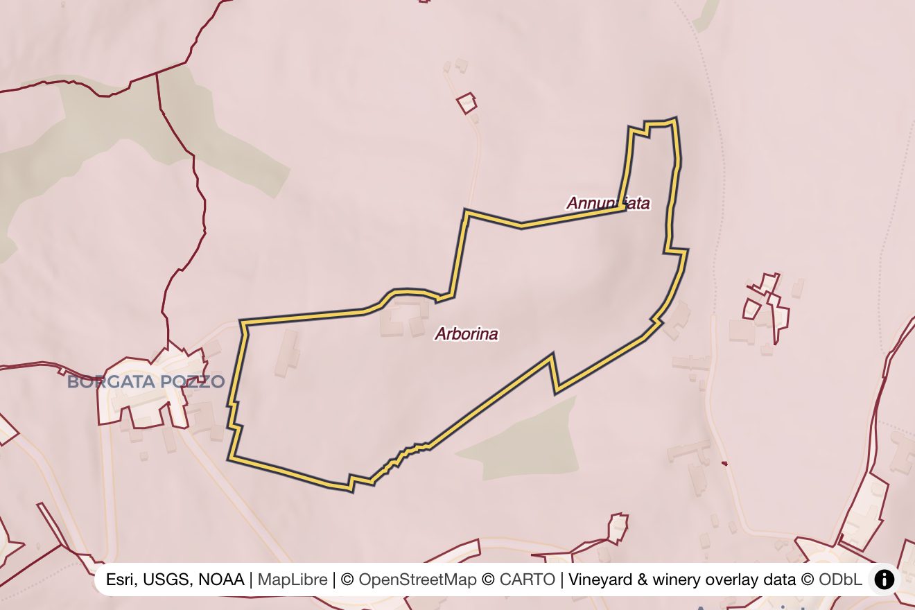 Map of Arborina
