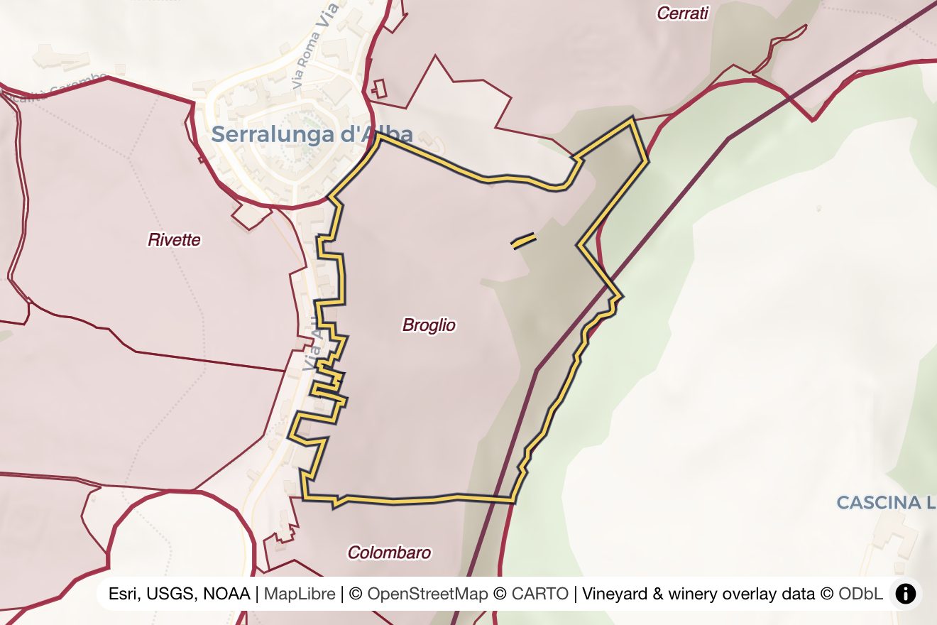 Map of Broglio