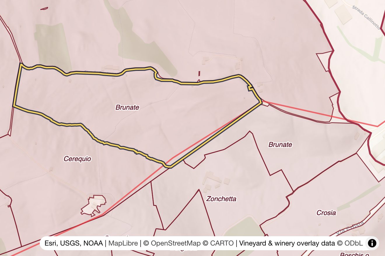 Map of Brunate
