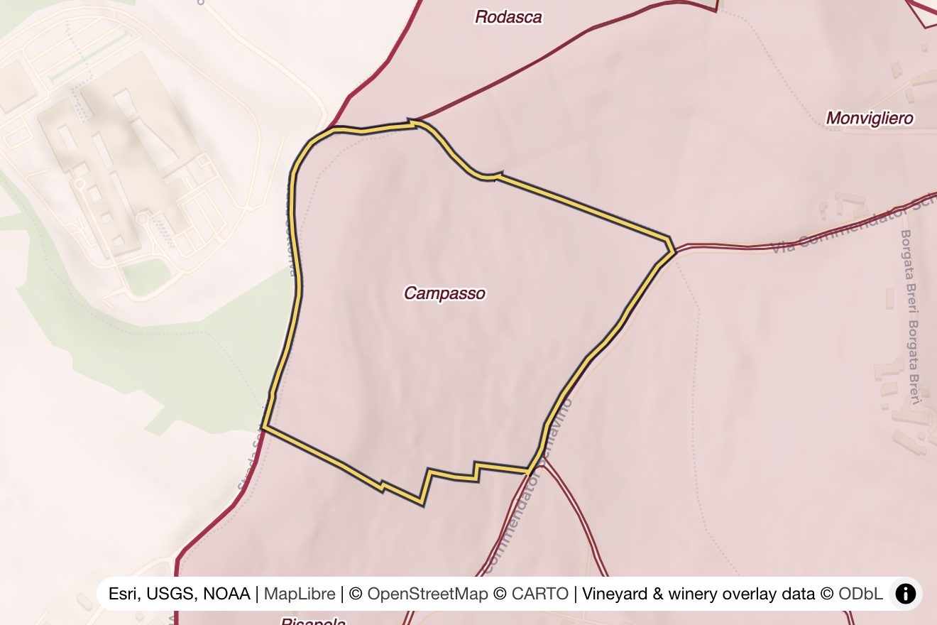 Map of Campasso