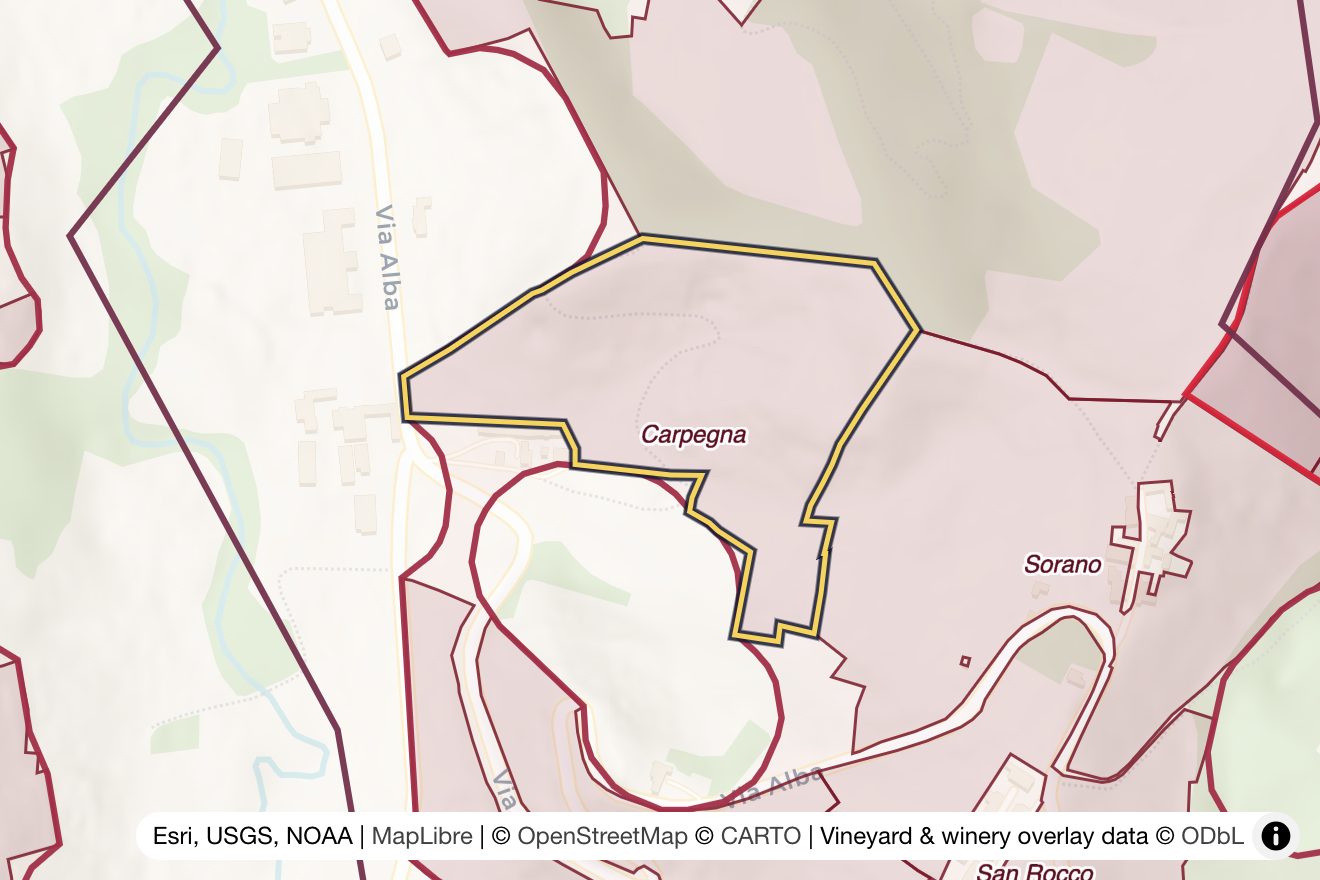 Map of Carpegna