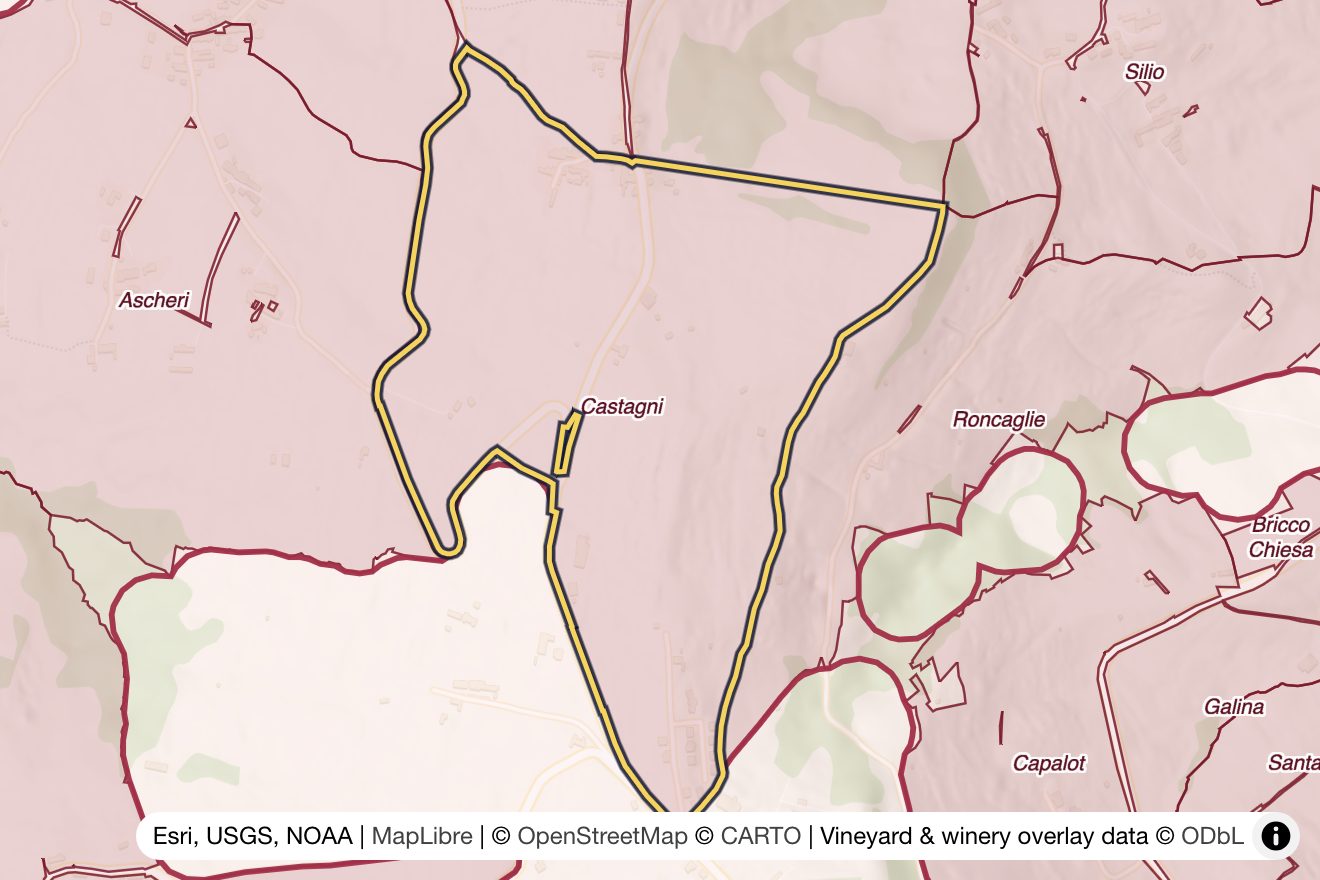 Map of Castagni