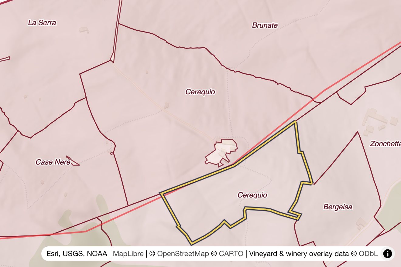 Map of Cerequio