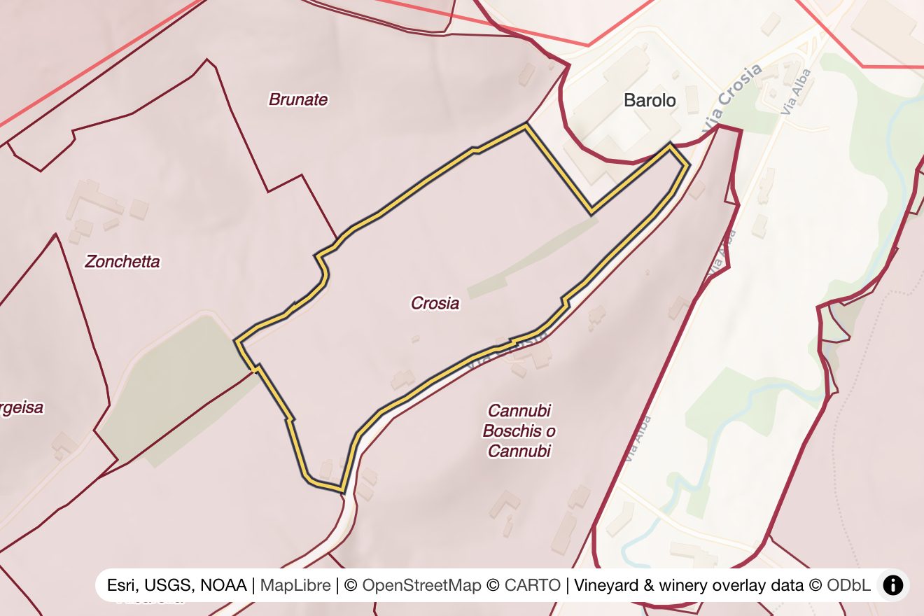 Map of Crosia