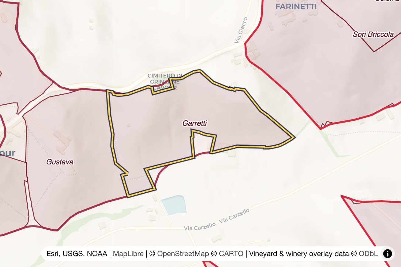 Map of Garretti