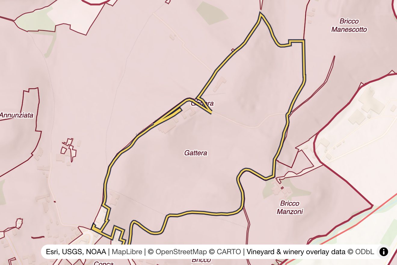 Map of Gattera