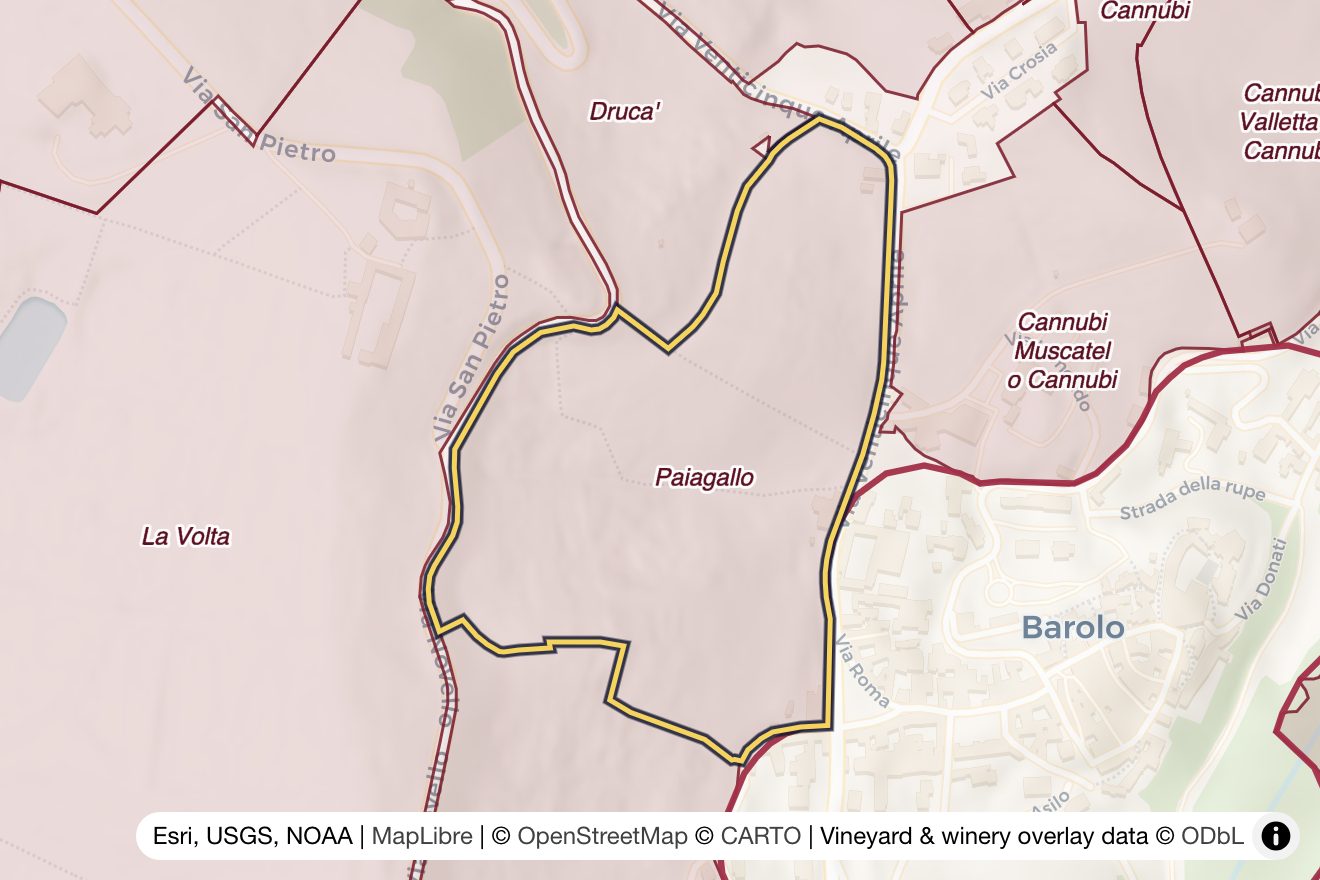 Map of Paiagallo