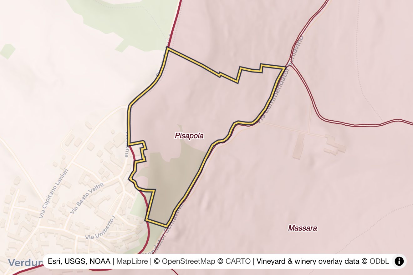 Map of Pisapola