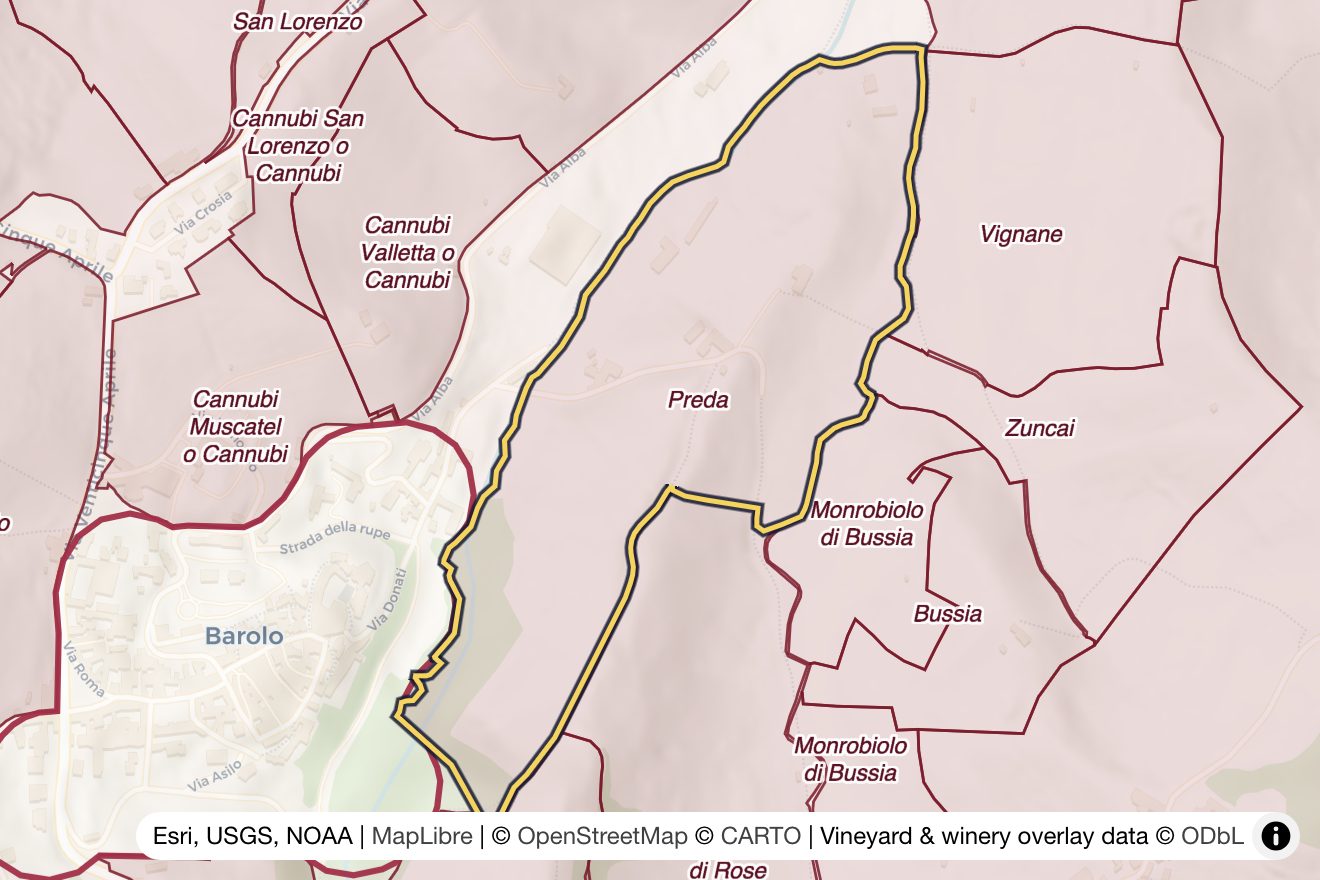 Map of Preda