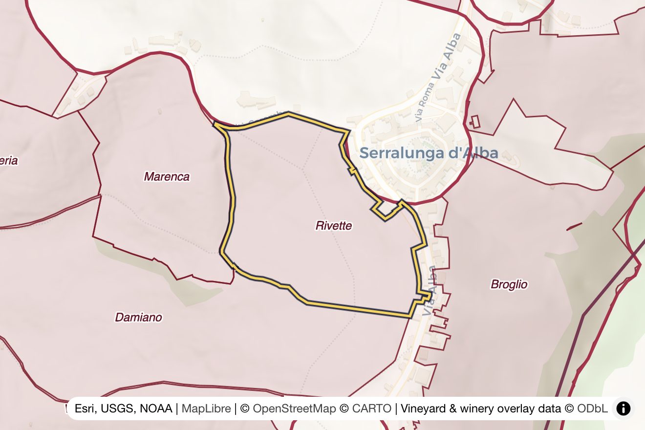 Map of Rivette