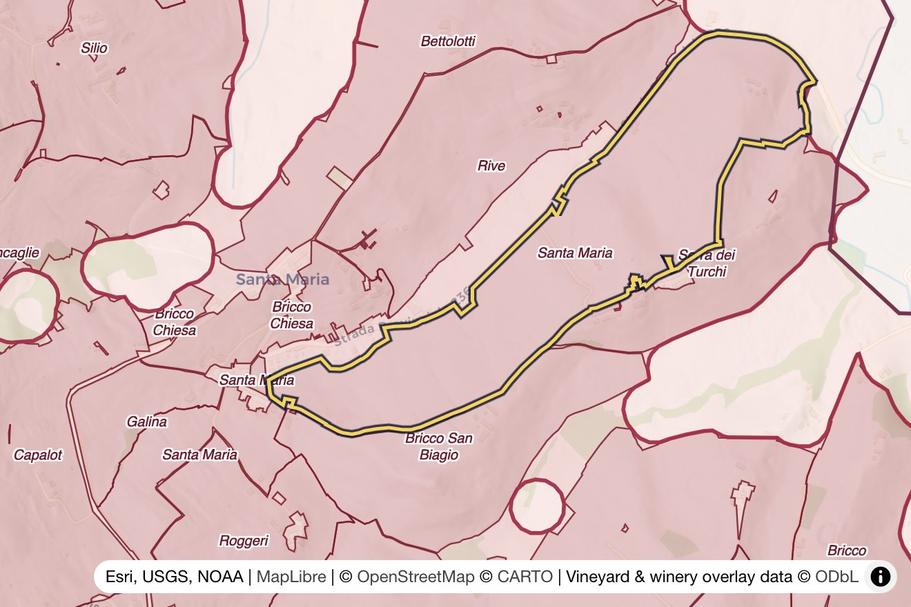 Map of Santa Maria