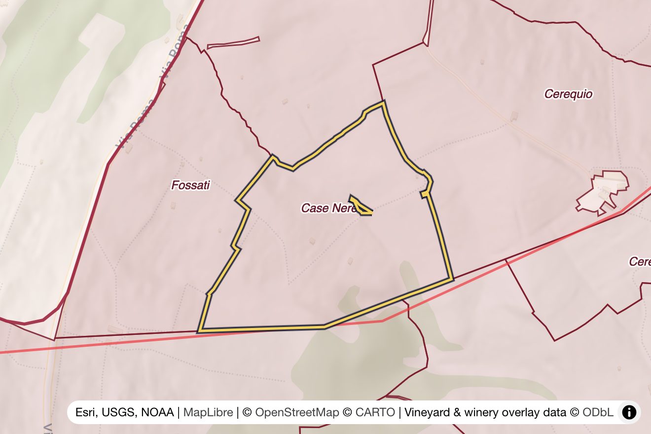 Map of Case Nere