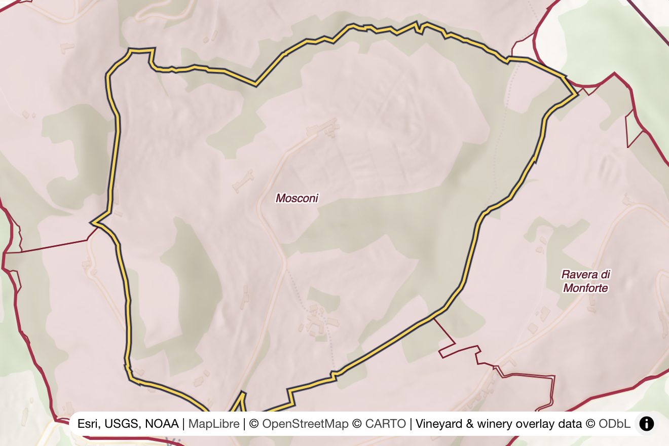 Map of Mosconi