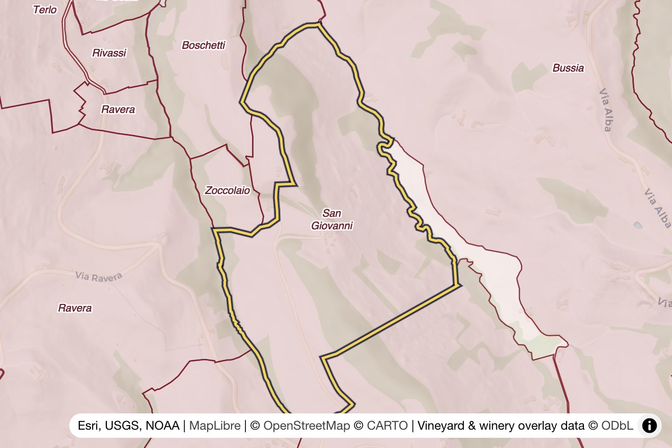 Map of San Giovanni