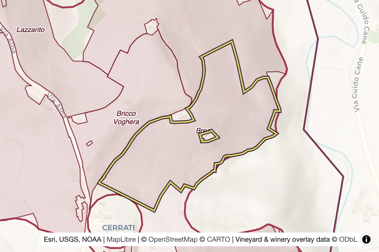 Map of Brea