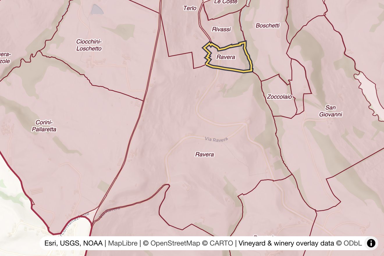 Map of Ravera