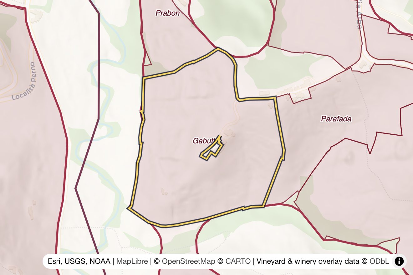 Map of Gabutti
