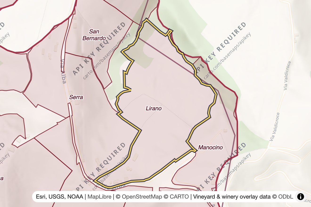 Map of Lirano