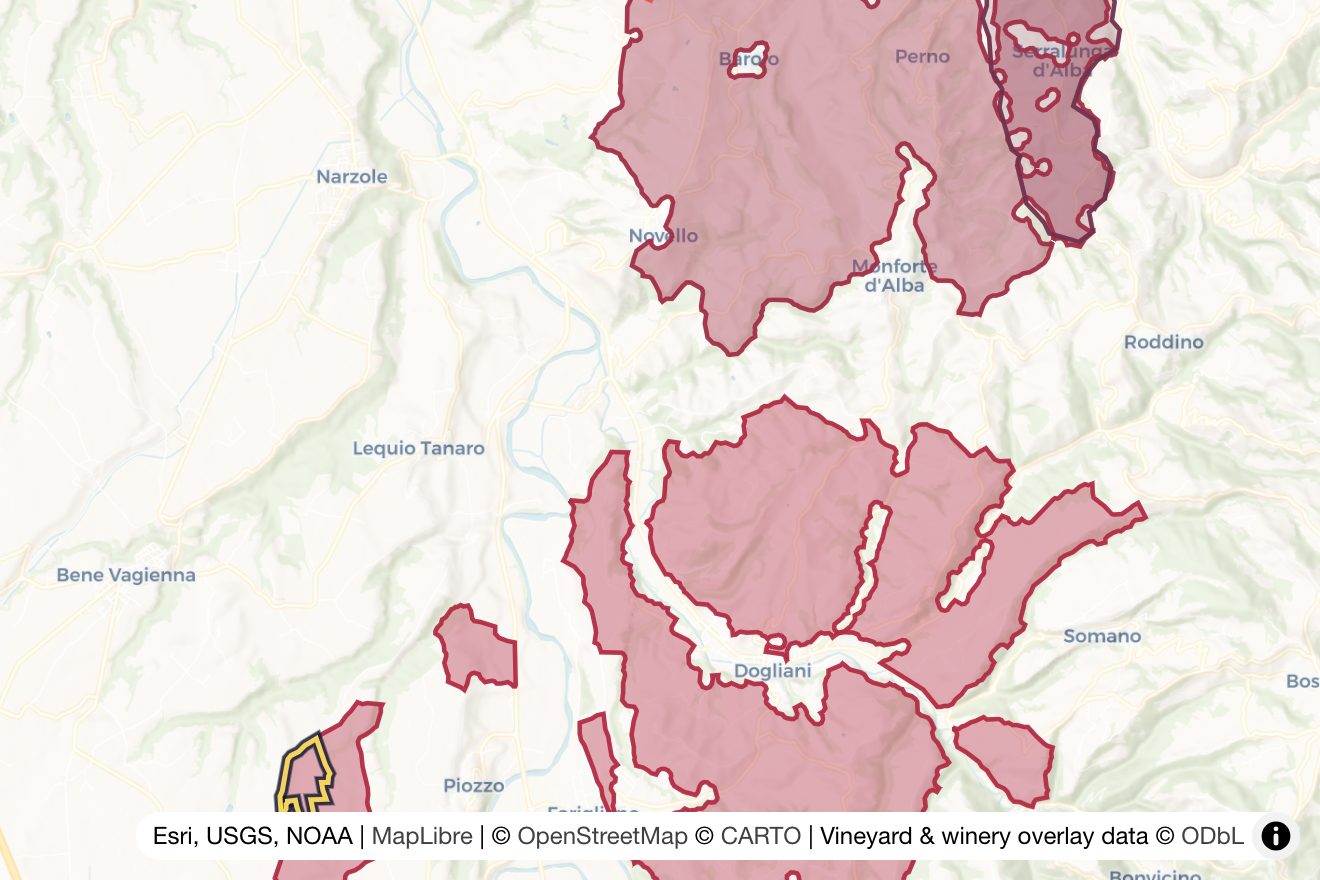 Map of Marenca