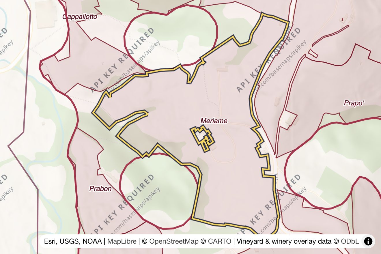 Map of Meriame