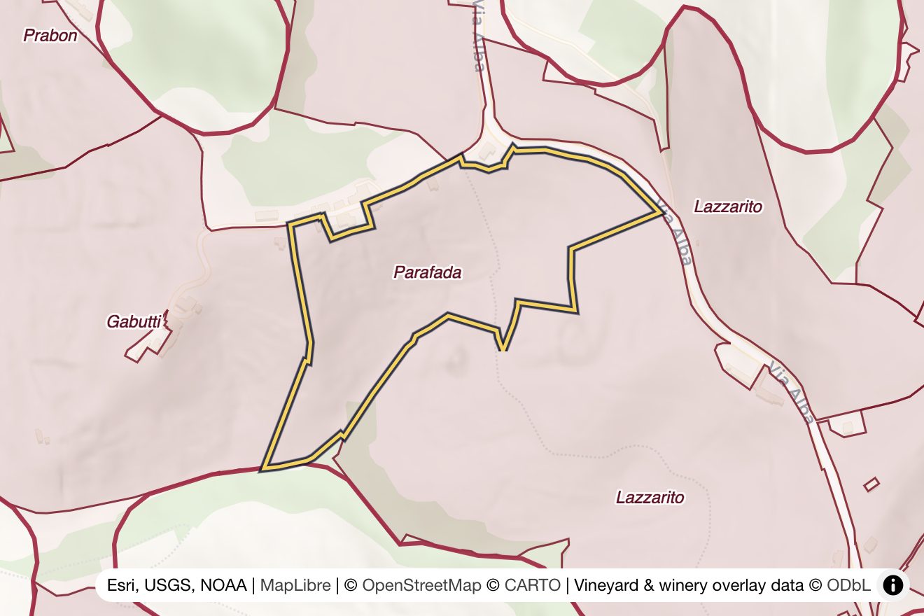 Map of Parafada