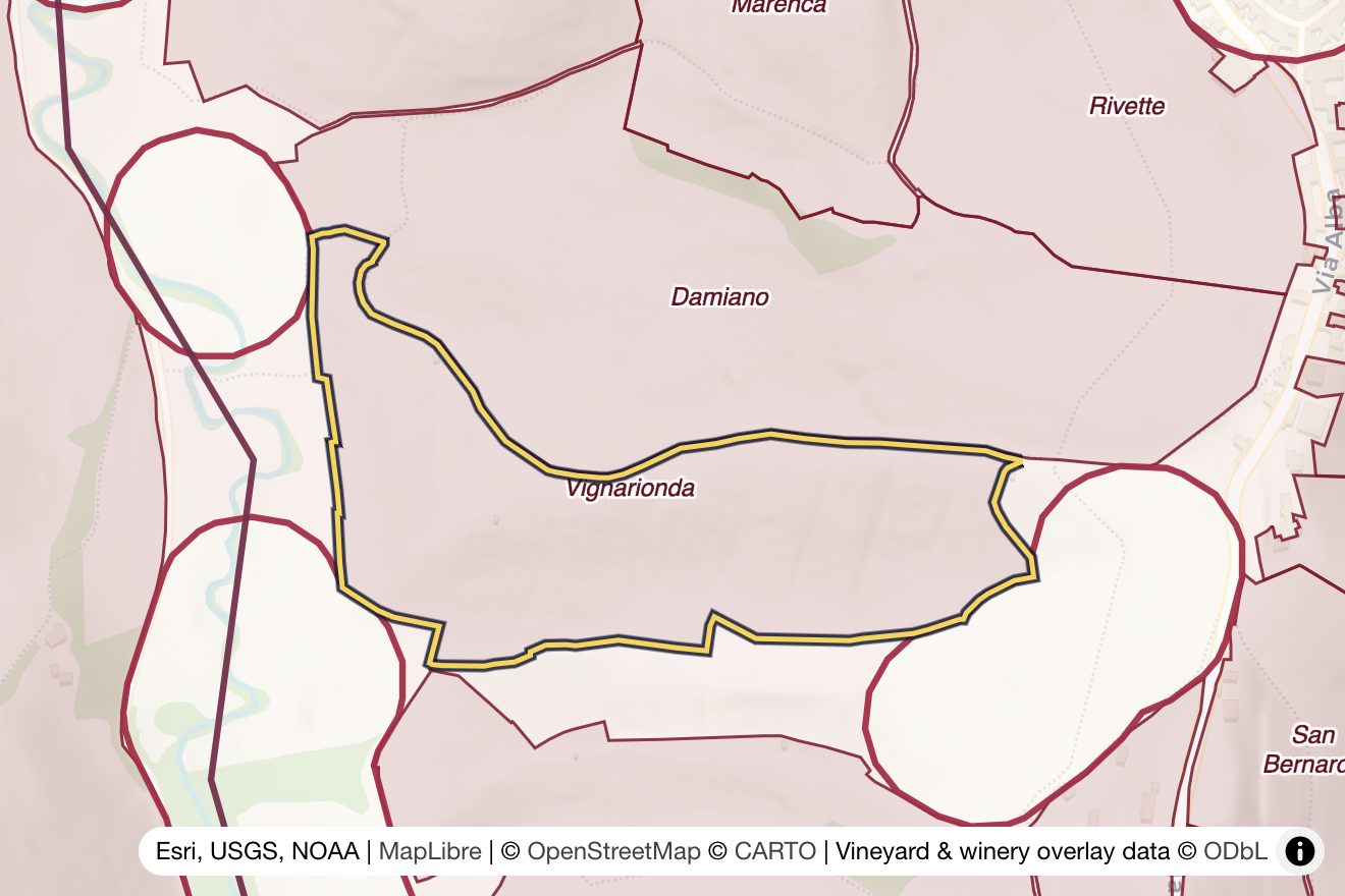 Map of Vignarionda