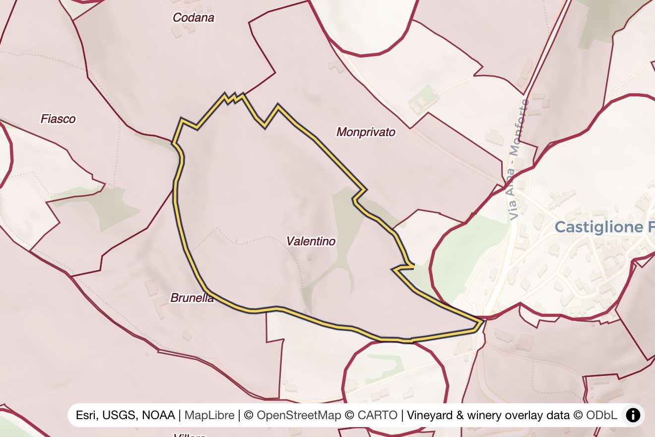 Map of Valentino